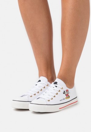 Adidasi Dama Anna Field Disney Mickey Mouse Love Trainers Albi | 28043-MWEF