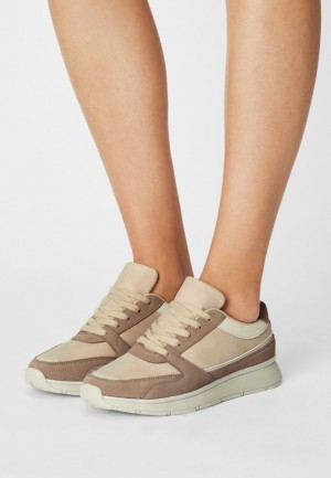 Adidasi Dama Anna Field Piele Trainers Roz | 27053-LYXD