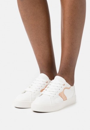 Adidasi Dama Anna Field Trainers Albi | 37962-RGMW
