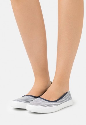 Balerini Dama Anna Field Ballet Pumps Albastri Inchis | 17680-BUMH