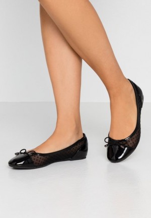 Balerini Dama Anna Field Ballet Pumps Negrii | 34917-RLHD