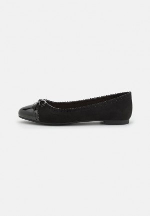 Balerini Dama Anna Field Ballet Pumps Negrii | 31765-STMX