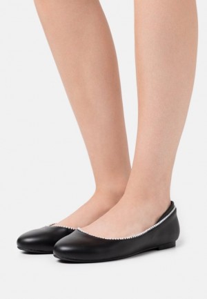 Balerini Dama Anna Field Ballet Pumps Negrii | 25941-UQYJ