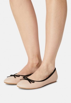 Balerini Dama Anna Field Ballet Pumps Roz Deschis | 51278-GPFQ