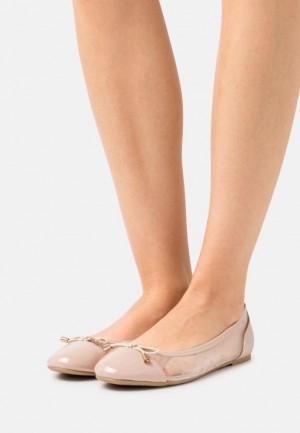 Balerini Dama Anna Field Ballet Pumps Roz Deschis | 69348-YBFL