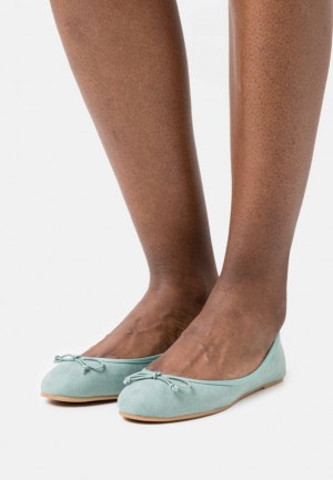 Balerini Dama Anna Field Ballet Pumps Verde Menta | 67182-FPWL