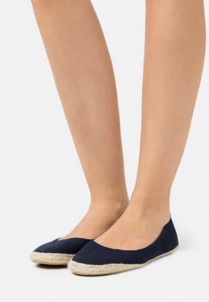Balerini Dama Anna Field Espadrilles Albastri Inchis | 08195-CKON