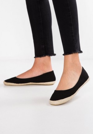 Balerini Dama Anna Field Espadrilles Negrii | 35281-WYHX