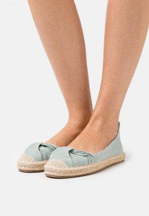 Balerini Dama Anna Field Espadrilles Verde Menta | 46182-PNXF