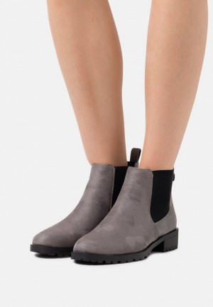 Botine Dama Anna Field Ankle Boots Gri | 74962-TMKW