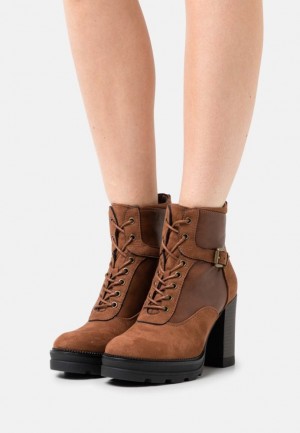 Botine Dama Anna Field Ankle Boots Maro | 96310-VFHI