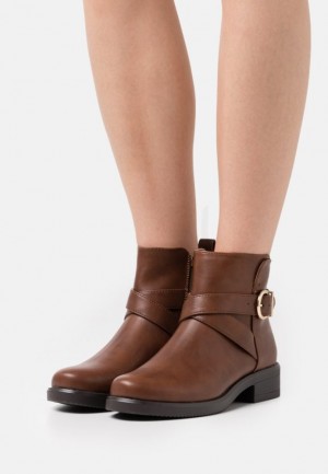 Botine Dama Anna Field Ankle Boots Maro | 61048-DQLX