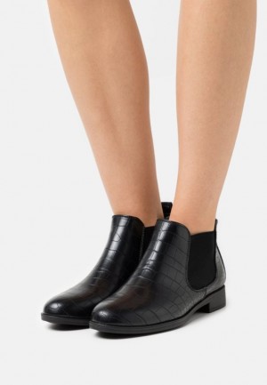 Botine Dama Anna Field Ankle Boots Negrii | 38109-RWUS