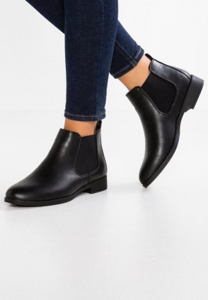 Botine Dama Anna Field Ankle Boots Negrii | 21706-GSHO