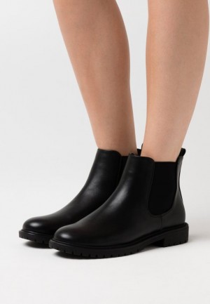 Botine Dama Anna Field Ankle Boots Negrii | 10746-WFKU