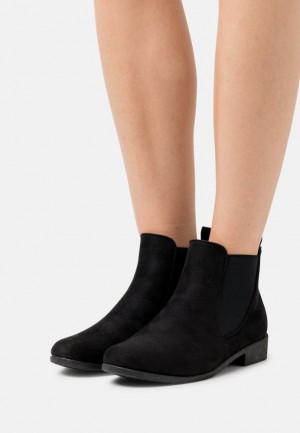 Botine Dama Anna Field Ankle Boots Negrii | 07642-CRKG