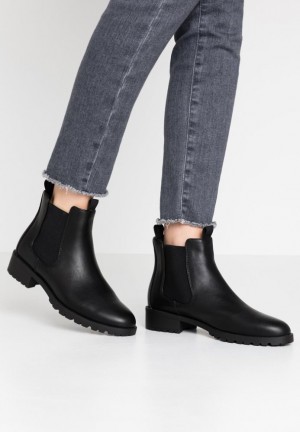 Botine Dama Anna Field Ankle Boots Negrii | 59107-JYVA