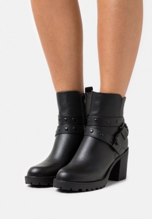 Botine Dama Anna Field Clasici Ankle Boots Negrii | 45182-EBHL
