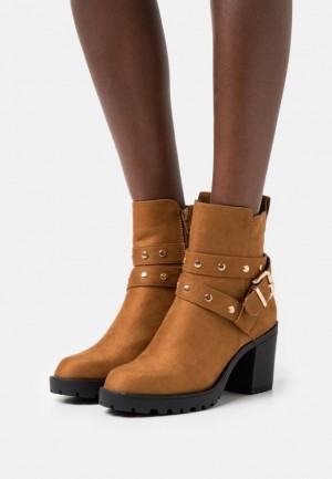 Botine Dama Anna Field Clasici Ankle Boots Maro | 35604-AVCH