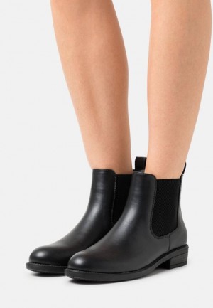 Botine Dama Anna Field Clasici Ankle Boots Negrii | 32761-DSBV