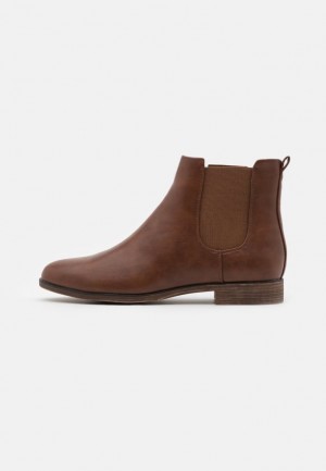 Botine Dama Anna Field Clasici Ankle Boots Maro | 98253-LOIA