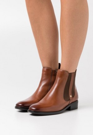 Botine Dama Anna Field Clasici Ankle Boots Maro | 27053-BYJM
