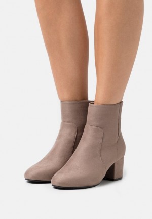 Botine Dama Anna Field Clasici Ankle Boots Gri Maro | 18473-IRSV