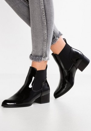 Botine Dama Anna Field Clasici Ankle Boots Negrii | 15783-ESOX