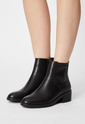 Botine Dama Anna Field Clasici Ankle Boots Negrii | 81340-PXLB
