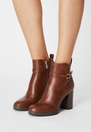 Botine Dama Anna Field Clasici Ankle Boots Maro | 80642-MRXA