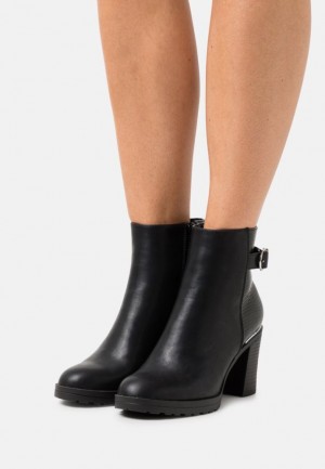 Botine Dama Anna Field Clasici Ankle Boots Negrii | 97248-THJY