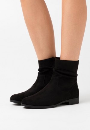 Botine Dama Anna Field Clasici Ankle Boots Negrii | 75013-MXOP