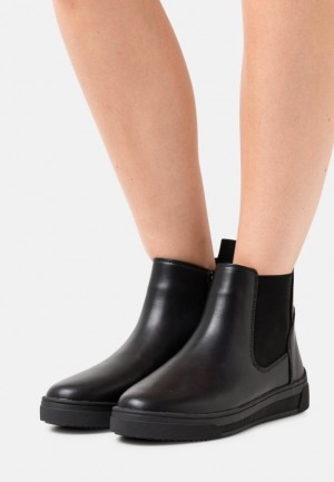 Botine Dama Anna Field Confort Ankle Boots Negrii | 41057-VTNL