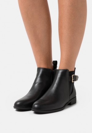 Botine Dama Anna Field Confort Ankle Boots Negrii | 65781-HJAW