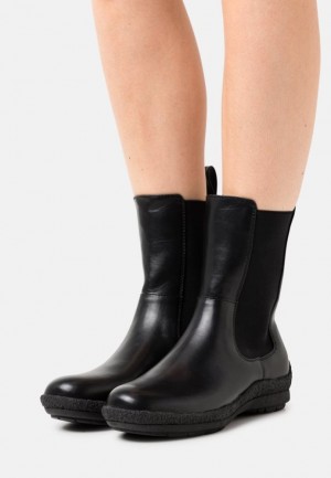 Botine Dama Anna Field Confort Clasici Ankle Boots Negrii | 23967-NTJV