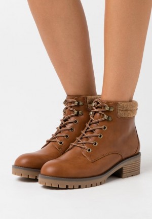 Botine Dama Anna Field Iarnă Boot Ankle Boots Maro | 07985-NDQA