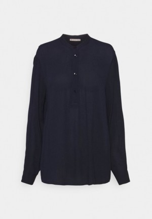 Camasa Dama Anna Field Blouse Albastri Inchis | 47290-FHVQ