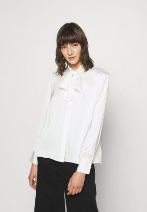 Camasa Dama Anna Field Blouse Albi | 46390-IJOK