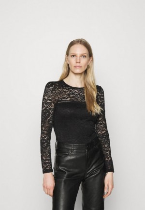Camasa Dama Anna Field Blouse Negrii | 43190-HGOI
