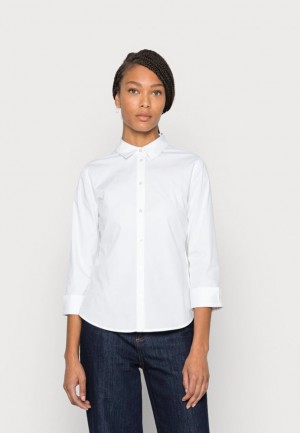 Camasa Dama Anna Field Button Down Blouse Albi | 30298-JLYS