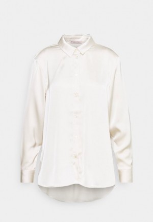 Camasa Dama Anna Field Button Down Blouse Bej | 21854-YVSQ