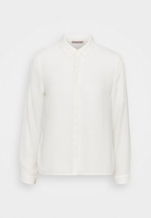 Camasa Dama Anna Field Button Down Blouse Albi | 15932-DGWQ