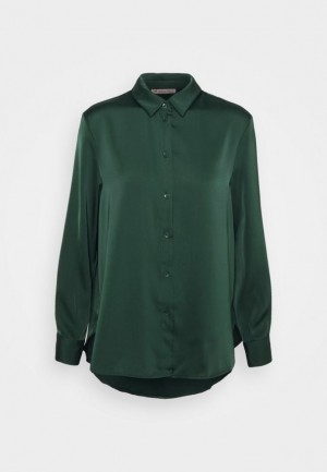 Camasa Dama Anna Field Button Down Blouse Verzi | 83761-IHTC