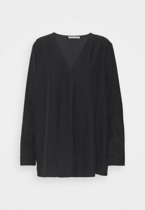 Camasa Dama Anna Field Long Sleeved Top Negrii | 39051-JFXC