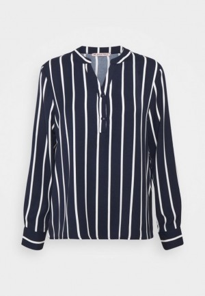 Camasa Dama Anna Field Long Sleeved Top Albastri Inchis | 18452-XVRL