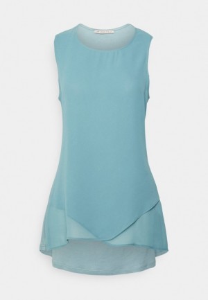 Camasa Dama Anna Field Top Albastri Deschis | 36947-GAMK