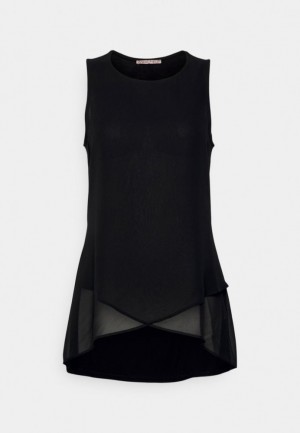 Camasa Dama Anna Field Top Negrii | 61258-YRUS
