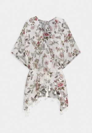 Camasa Dama Anna Field Tunic Albi | 64082-QBGS