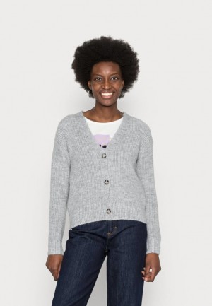 Cardigan Dama Anna Field Cardigan Gri Deschis | 26958-CMPB