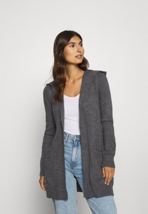 Cardigan Dama Anna Field Cardigan Gri Inchis | 48270-MZHB